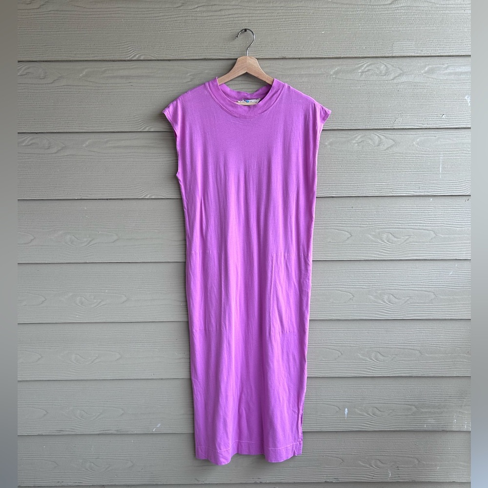 Free People Beach Maxi Dress Pink Purple Like New Extra Small Casual Coverup